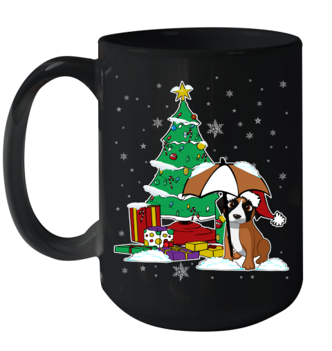 Boxer Christmas Dog Lovers Shirts 281