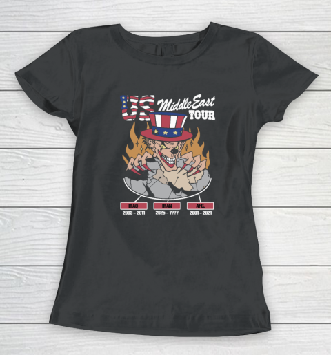US Middle East Tour Iraq Iran AFG Women's T-Shirt