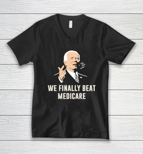 We Best Medicare Biden V-Neck T-Shirt