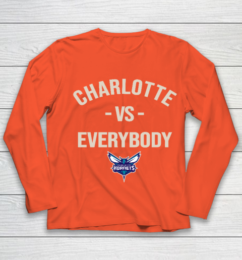 Charlotte Hornets Vs Everybody Youth Long Sleeve - Image 4