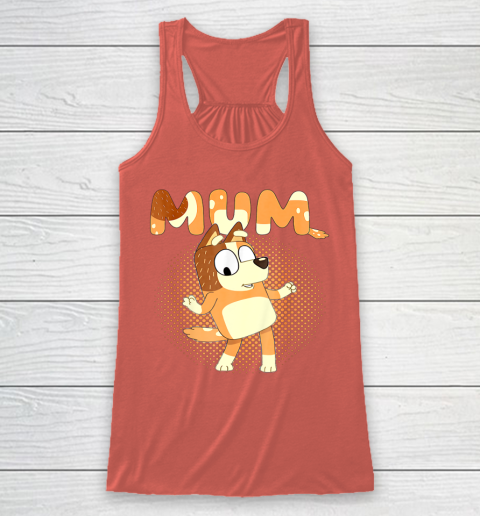 Blueys and Mum Funny For Men Woman Kid Racerback Tank 3