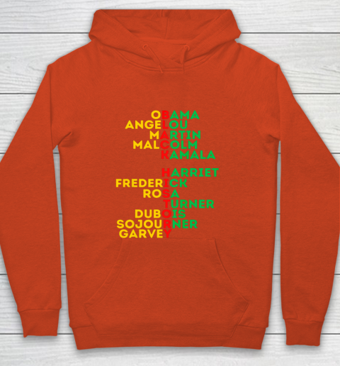 Black History Month Dream Like Leaders African American Love Youth Hoodie 3