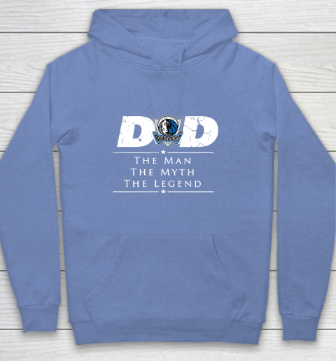 Dallas Mavericks NBA Basketball Dad The Man The Myth The Legend Youth Hoodie 8