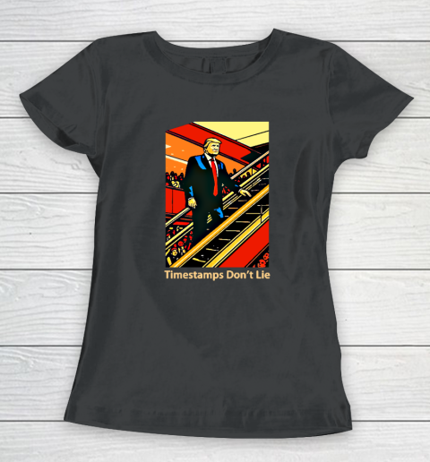 Rattle Trap 1776 Knew Before You Escalator Truth Women's T-Shirt
