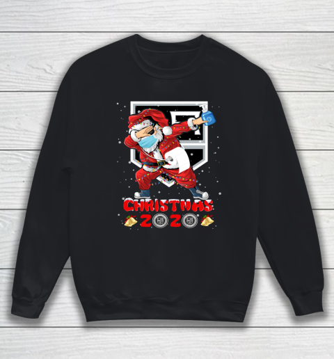 Los Angeles Kings Funny Santa Claus Dabbing Christmas 2020 NHL Sweatshirt