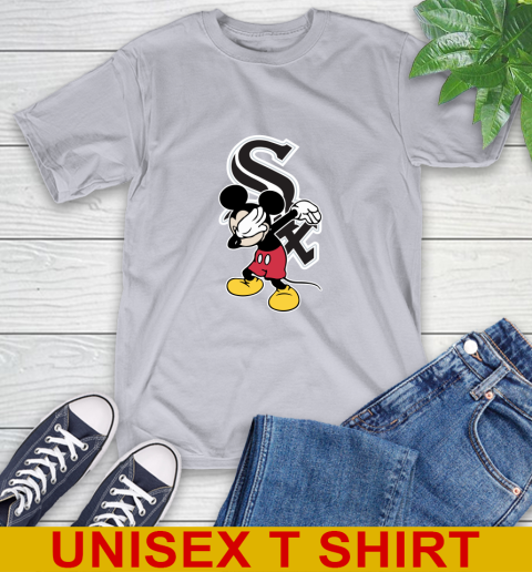 Chicago White Sox MLB Baseball Dabbing Mickey Disney Sports T-Shirt 6