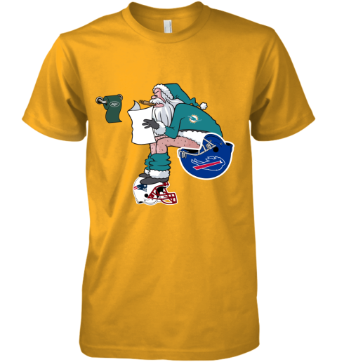 Gnomies Miami Dolphins Christmas T-Shirt - TeeNavi