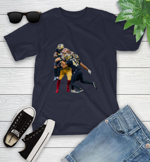 Sprint Football San Francisco 49ers And New Orleans Saints Shirts 103