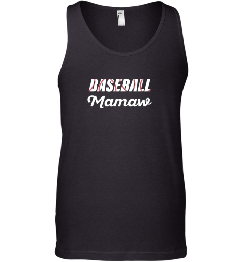 Baseball Mamaw Grandparent Supporter Tank Top