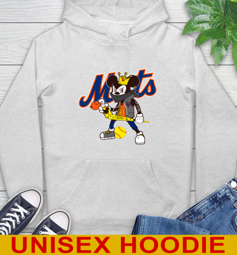 New York Mets MLB Baseball Mickey Peace Sign Sports Hoodie