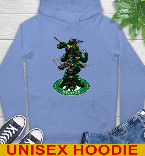 NBA Basketball Boston Celtics Teenage Mutant Ninja Turtles Shirt Hoodie 11