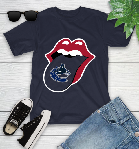 Vancouver Canucks NHL Hockey Lips I Root For My Team Adoring Fan 105