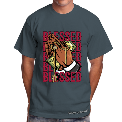 Air Jordan 1 Black Toe Matching Sneaker Tshirt Drake Blessed Black and Red Jordan Tshirt