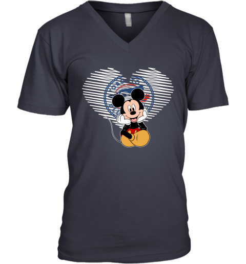 MLB Chicago Cubs The Commissioner's Trophy Mickey Mouse Disney Shirt