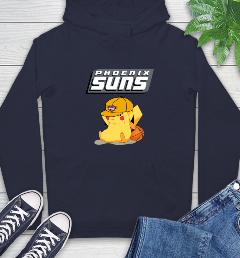 NBA Pikachu Basketball Sports Phoenix Suns Hoodie 4
