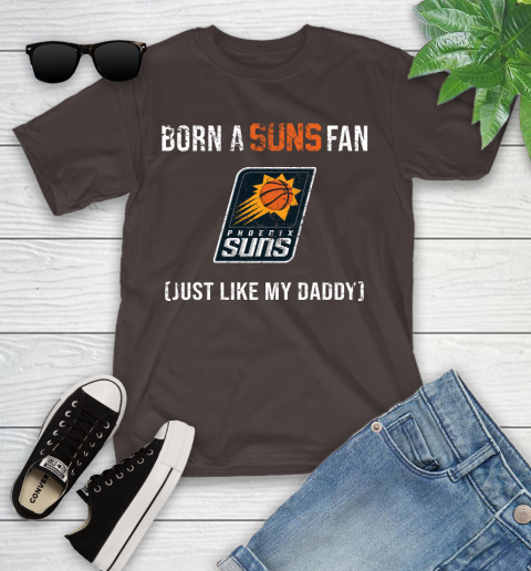 NBA Phoenix Suns Loyal Fan Just Like My Daddy Basketball Shirt Youth T-Shirt 6