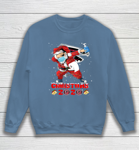 Atlanta Falcons Funny Santa Claus Dabbing Christmas 2020 NFL Sweatshirt 6