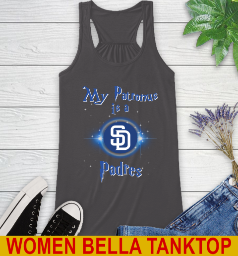 MLB Baseball Harry Potter My Patronus Is A San Diego Padres Racerback Tank 10