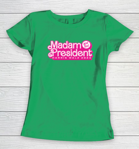 Madam President (and Tim!) Kamala Harris Women's T-Shirt 4