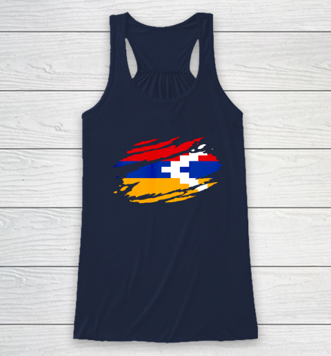 Artsakh Flag Proud Artsakh Support Artsakh Strong Armenia Racerback Tank 8