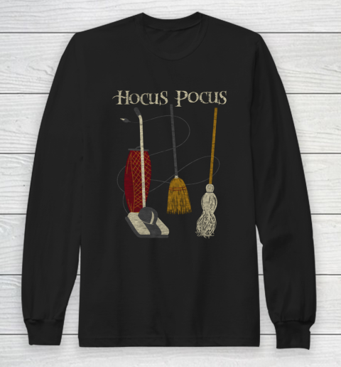 Disney Hocus Pocus Witch Rides Halloween Long Sleeve T-Shirt
