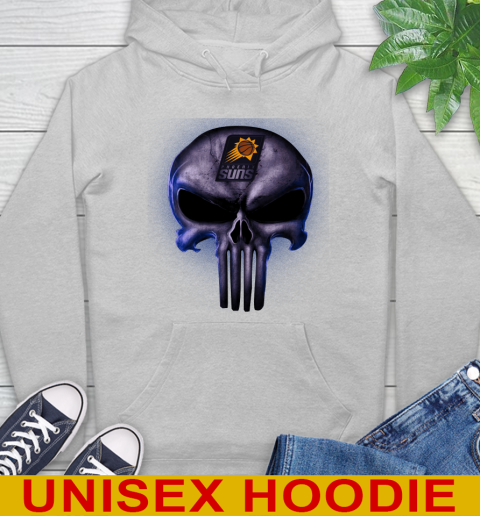 Phoenix Suns NBA Basketball Punisher Skull Sports Hoodie 6