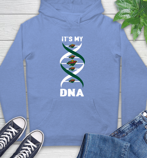 Minnesota Wild NHL Hockey It's My DNA Sports Hoodie 11