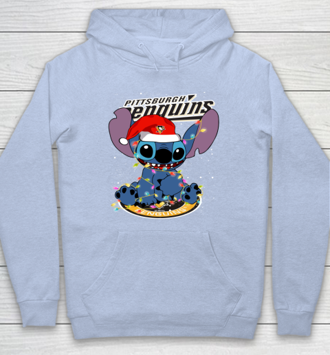 Pittsburgh Penguins NHL Hockey noel stitch Christmas Hoodie 5