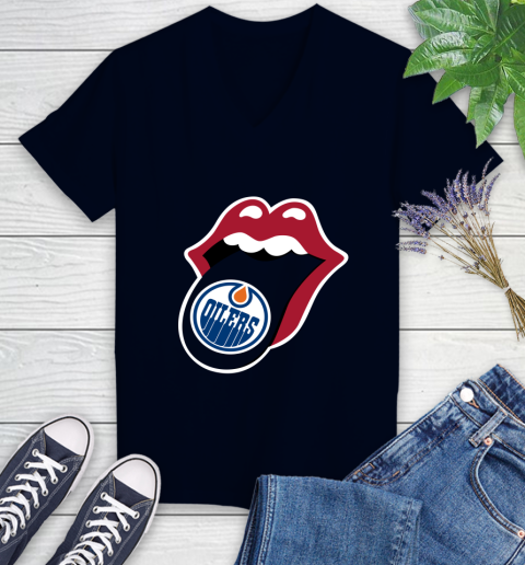 Edmonton Oilers NHL Hockey Lips I Root For My Team Adoring Fan 79