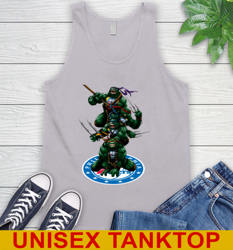 NBA Basketball Philadelphia 76ers Teenage Mutant Ninja Turtles Shirt Tank Top 4
