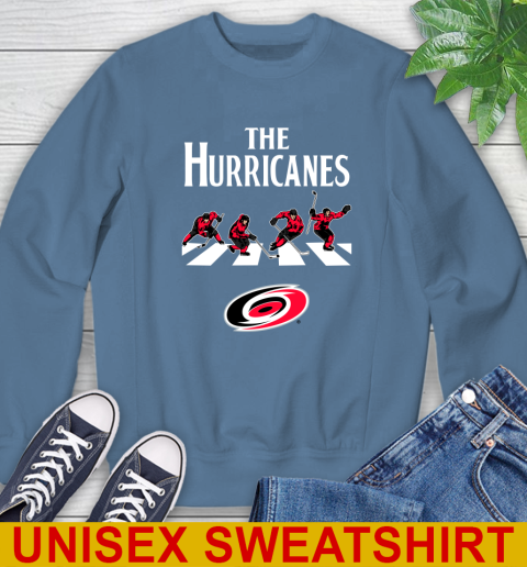 NHL Hockey Carolina Hurricanes The Beatles Rock Band Shirt Sweatshirt 10
