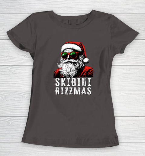 Skibidi Rizzmas Christmas Rizz Santa Claus Charisma Women's T-Shirt 5