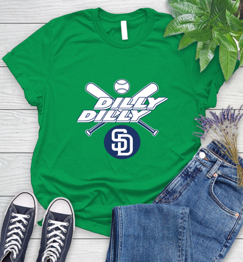 MLB San Diego Padres Dilly Dilly Baseball Sports Women's T-Shirt 6