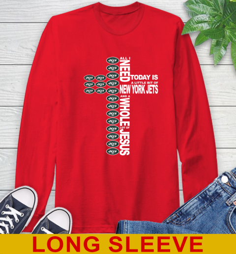 Ny jets long deals sleeve shirts