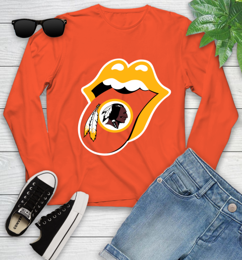Washington Redskins NFL Football Lips I Root For My Team Adoring Fan 128