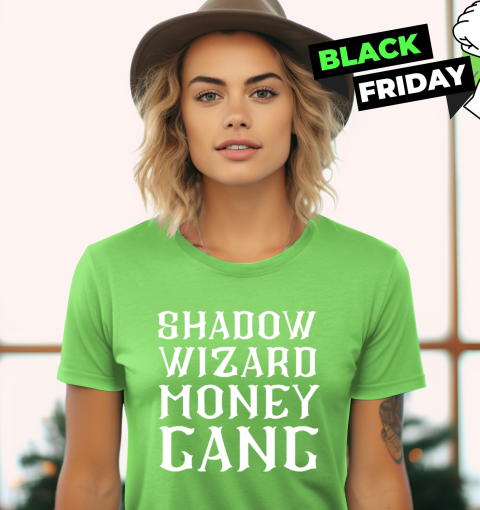 Shadow Wizard Money Gang Tee Women's T-Shirt rjyj shadow wizard money gang tee ladies t shirt 20 front lime