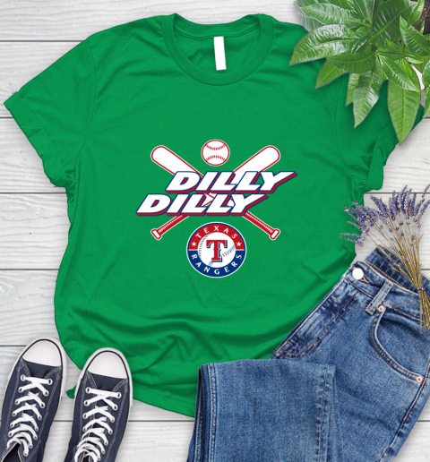 MLB Texas Rangers Dilly Dilly Baseball Sports Women's T-Shirt 6