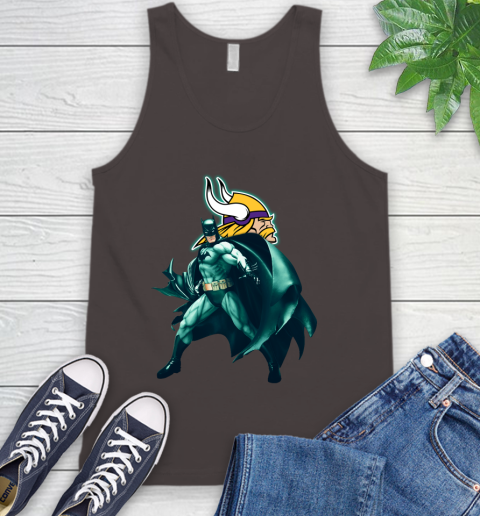 NFL Batman Football Sports Minnesota Vikings Tank Top 7