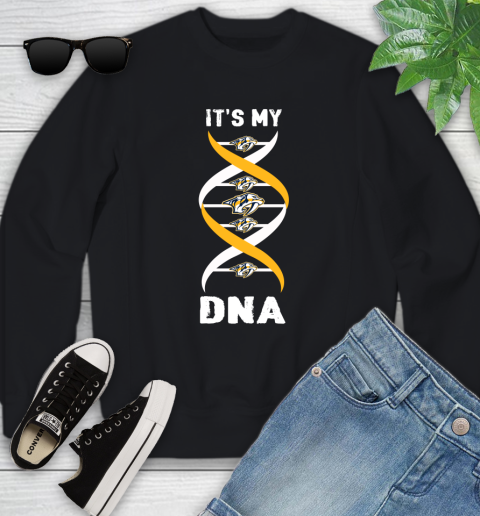 Nashville Predators NHL Hockey It's My DNA Sports Youth Sweatshirt