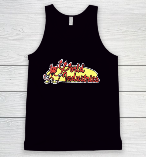 World Industries Devil Satan Hook Ups Skate Hookups Hook Ups Vintage 90's Tank Top