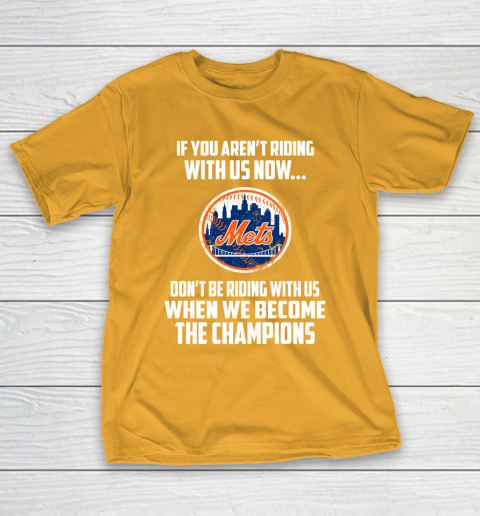MLB New York Mets Baseball We Become The Champions T-Shirt 2