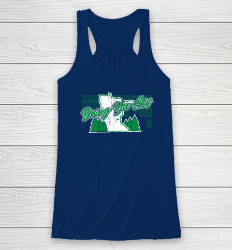Bring Ya Ass  Minnesota Basketball Racerback Tank 4
