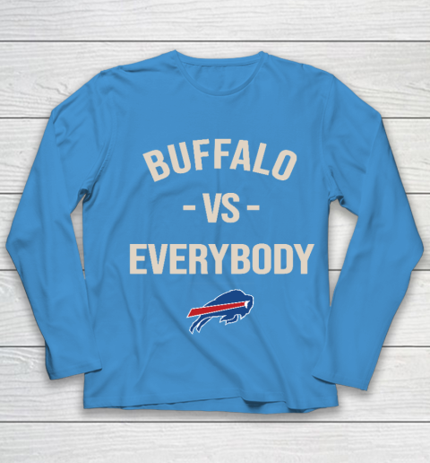 Buffalo Bills Vs Everybody Youth Long Sleeve 5