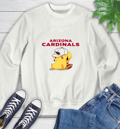NFL Pikachu Football Sports Arizona Cardinals Sweatshirt
