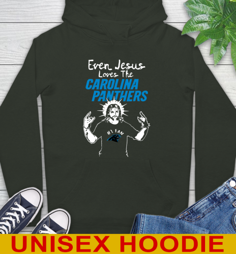 Carolina Panthers NFL Football Even Jesus Loves The Panthers Shirt Hoodie 12