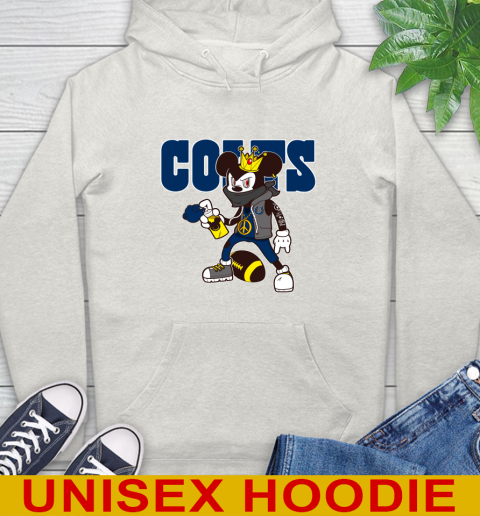 Indianapolis Colts NFL Football Mickey Peace Sign Sports Hoodie 12