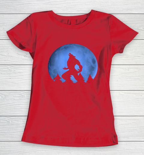 Werewolf Blue Moon wolf full moon on Halloween costume 2020 Women's T-Shirt 9