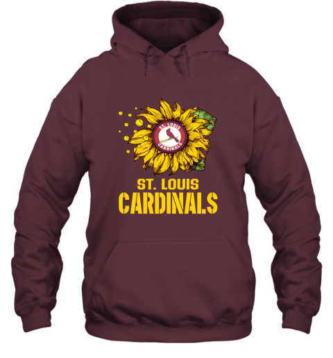 St. Louis Cardinals Sunflower MLB Baseball Hoodie 