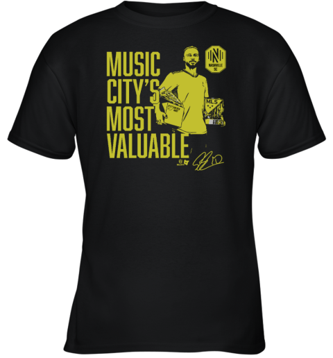 Hany Mukhtar Music City MVP MLS MLSPA BreakingT Youth T-Shirt
