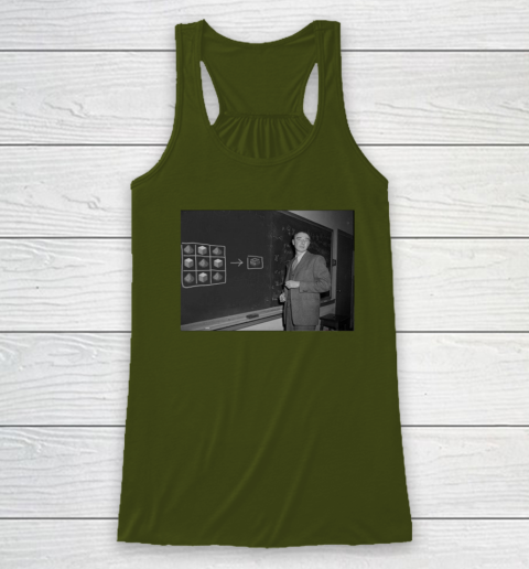 Funny Nuclear Equations Oppenheimer Minecraft Racerback Tank 2